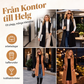 Nyhet✨ 🧥 Raffinerad ärmlös kappa med öppen front – mjuk textur för en upphöjd vardagslook