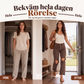 Benförlängande utsvängda jeans
