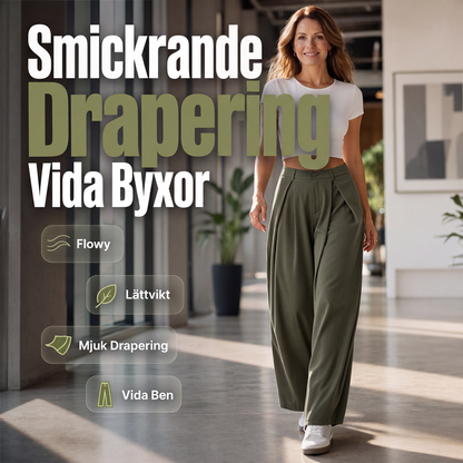 Damkilar med veck och vida ben