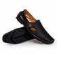 Andningsbara slip-on-loafers för män, avslappnad stil
