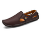 Andningsbara slip-on-loafers för män, avslappnad stil