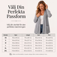 Kvinnors ledig cardigan med öppen framsida och fickor