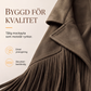 Kvinnlig ledig kavaj med långa ärmar och fransar