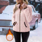 Kvinnors lediga kofta med dragkedja