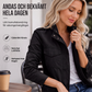 Damjacka i utility-stil med fickor