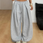 👖Damiga lediga bylsiga wide-leg sweatpants