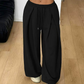 👖Damiga lediga bylsiga wide-leg sweatpants