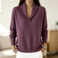 Damtröja med sjalkrage, pullover