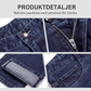 Herrarnas Varmfodrade Jeans – Bekväma Raka Vinterjeans med Mjuk Insida