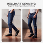 Herrarnas Varmfodrade Jeans – Bekväma Raka Vinterjeans med Mjuk Insida