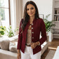 💎✨ Bästsäljare – Blazer med guldknappar – figursydd och elegant