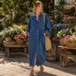 🍂Nya höstnyheter|Elegant Denimskjortklänning för Dam – Bekväm Oversized Passform med Tidlös Stil