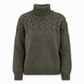 🍂Bästsäljande höstnyheter|⭐ Damernas Elegant Kabelstickad Polotröja – Mjuk & Varm Hösttröja med Hög Krage