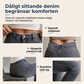 📢🎉50 % rabatt!!!🛍️✨Retro-jeans med vid ben för damer