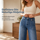 📢🎉50 % rabatt!!!🛍️✨Retro-jeans med vid ben för damer