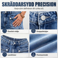 Damjeans med hög midja, ballongmodell och dragsko i ärmsluten