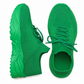 Kvinnors vardagliga andningsbara slip-on sneakers