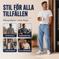 🍂Höstens bästsäljare|Avslappnade Herrjeans med Rak Passform – Perfekta för Vardag