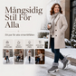 Vintervarma halkfria snöskor för kvinnor