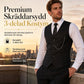 Herrar Slim Fit 3-delad formell kostymset