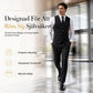 Herrar Slim Fit 3-delad formell kostymset