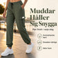 Damavslappnade cargojoggers
