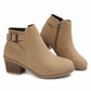 🔥 50 % RABATT UNDER BEGRÄNSAD TID! 👢 Korta damstövlar med plattform och spänne – bekväma, stabila och med modern stil ✨