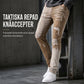 Smalpassade trasiga jeans för män