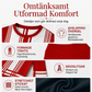 Långärmad tryckta topp & leggings-set för kvinnor