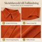 Kvinnor Elegant Casual Långärmad Button Up Blus