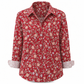 Kvinnor Elegant Casual Långärmad Button Up Blus