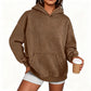 ⌛Tidsbegränsat erbjudande – Unisex-hoodie i avslappnad stil, oversized, med acid wash-effekt