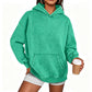 ⌛Tidsbegränsat erbjudande – Unisex-hoodie i avslappnad stil, oversized, med acid wash-effekt