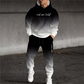 50 % RABATT IDAG! 🧥 Set med huvtröja och byxor för män – mysig komfort, urban stil och modern look för vardagen ✨