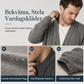 Jacquardstickad lös kavaj för män