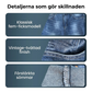 ⏳ Tidsbegränsat specialerbjudande ⏰ Moderna slim-fit stretchjeans för män