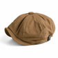 🧢 Vintage brittisk stil tidningspojkekeps för män och kvinnor, klassisk avslappnad flat cap, åttakantig basker