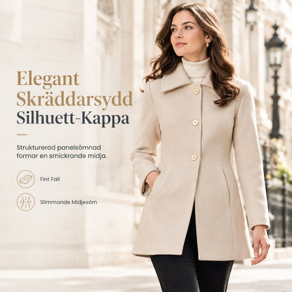😍Kvinnor Elegant medellång rutig trenchcoat Mångsidig höst vinter❤️