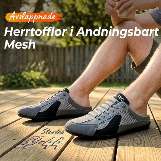 Moderiktiga multifunktionella andas slip-on skor