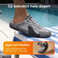 Moderiktiga multifunktionella andas slip-on skor