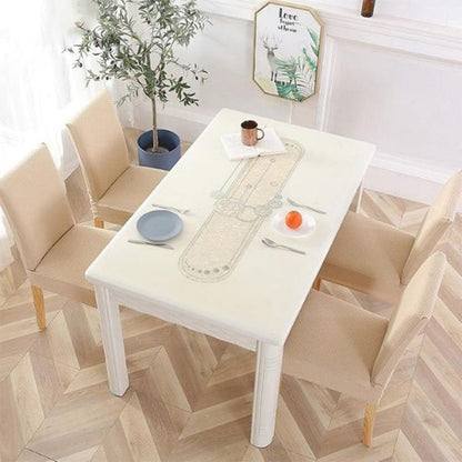 Elastic överdrag för matstol